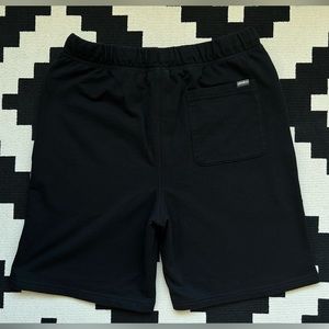 Eddie Bauer sweat lounge shorts black
